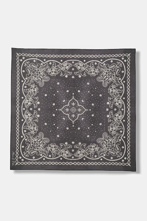 Marc O'Polo chusta bawełniana damska kolor granatowy 5000013243