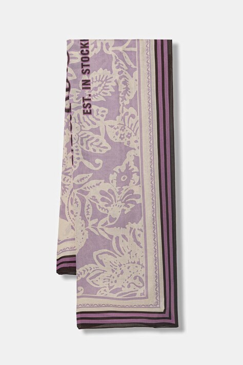 Marc O'Polo szal damski z modalu fioletowy 5000013246