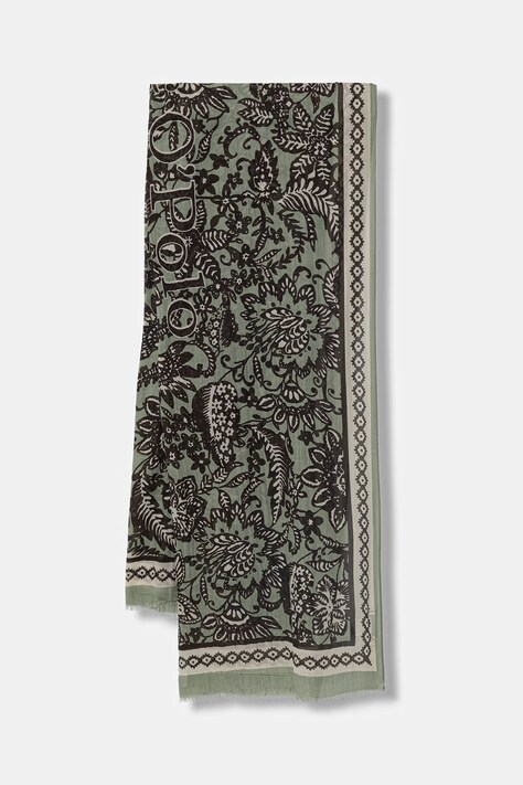 Marc O'Polo chusta damska z modalu zielona 5000013253