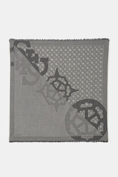 Guess chusta ANISE damska kolor czarny wzorzysta AW5481 VIS03