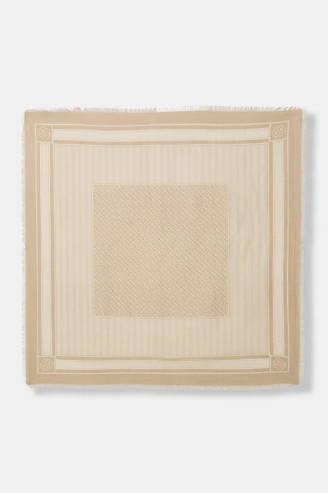 BOSS хустка жіноча з додаванням льону Jinnah бежева 50562041