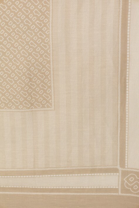 BOSS платок женский с добавлением льна Jinnah бежевый 50562041