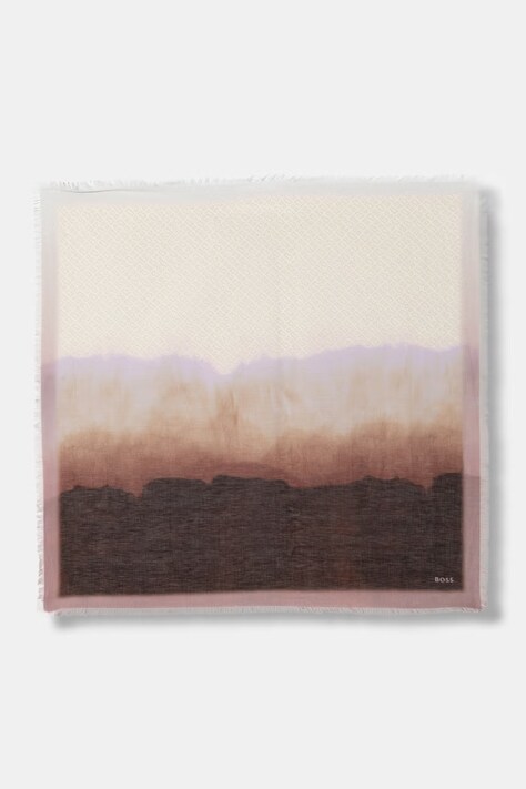 BOSS хустка жіноча з додаванням льону Jinnah барвиста 50562041