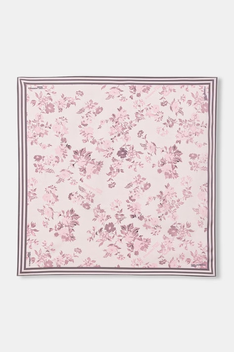 Šatka Karl Lagerfeld Jeans ružová farba, vzorovaná, B2W33006