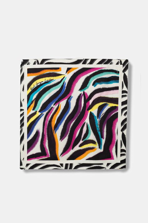 Kurt Geiger London apaszka damska jedwabna multicolor 5439713469