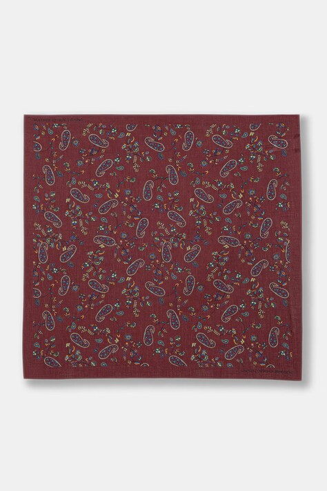United Colors of Benetton bandana męska bawełniana bordowa 69MUVU00C