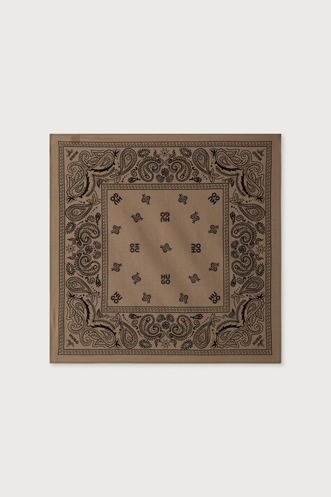 HUGO хустка на шию чоловіча бавовняна 2Bandana_pack_M — фото 3