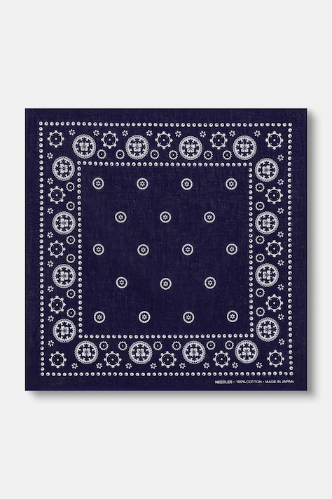 Needles bandana bavlnená pánska fialová SX058