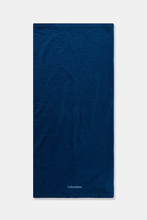 Icebreaker komin z wełną merino Cool-Lite Flexi Chute granatowy IB0A56FL0GP1