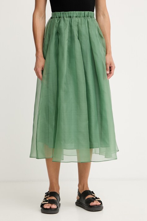 Weekend Max Mara suknja od svile VISINO zelena 2615101032600