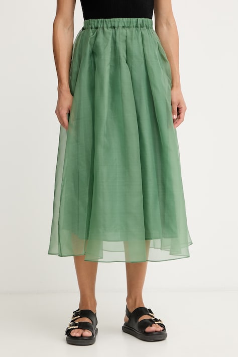 Weekend Max Mara suknja od svile VISINO zelena 2615101032600