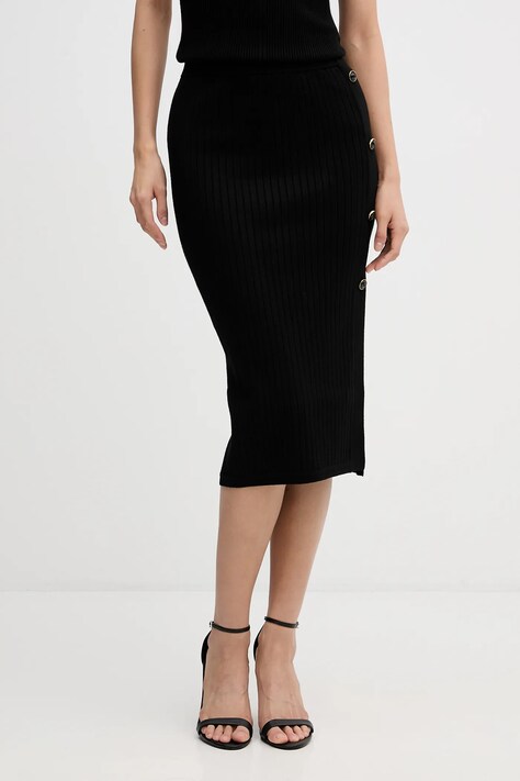 Marciano by Guess spódnica BICE kolor czarny midi prosta 6RGD13 5613Z