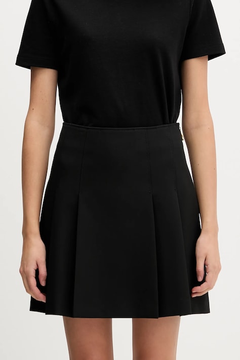 Φούστα HUGO χρώμα: μαύρο, 50555984