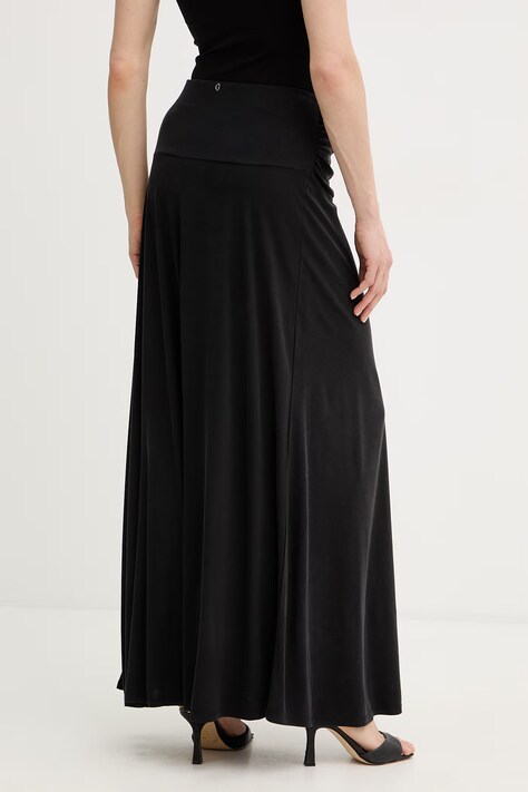 Guess spódnica MILENA kolor czarny maxi rozkloszowana W6RD58 KAQL2