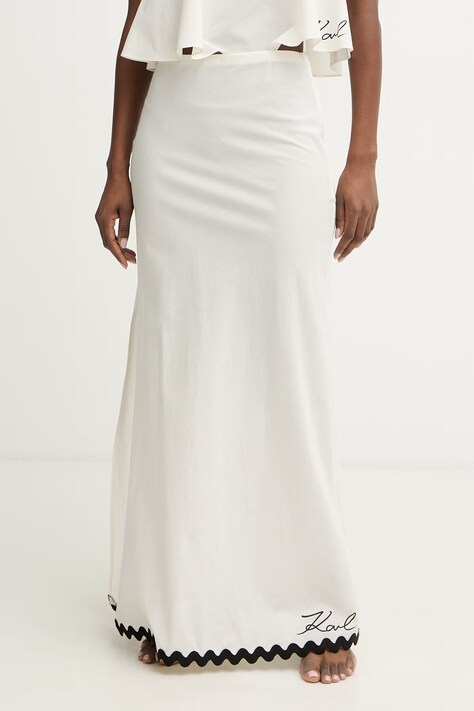 Karl Lagerfeld spódnica plażowa damska beżowa B1W46023