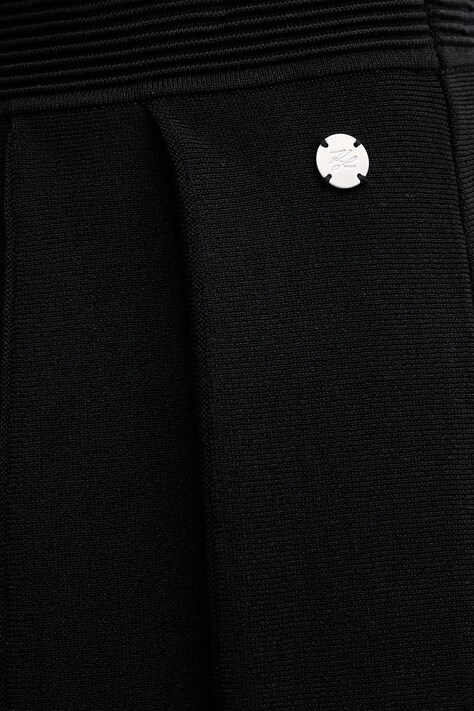 Спідниця Karl Lagerfeld — SS26-SDD03P, чорний — фото 4