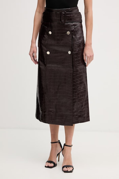 Φούστα Morgan χρώμα: μπορντό, JADYNA