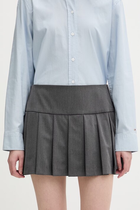 Guess Jeans culottes sivé hladké W6RD81 W4882