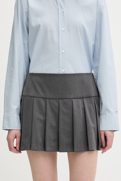 Guess Jeans culottes sivé hladké W6RD81 W4882