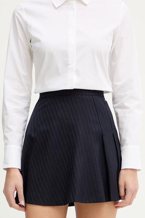 IBlues spódnica PRISMA kolor granatowy mini rozkloszowana 2617101091200