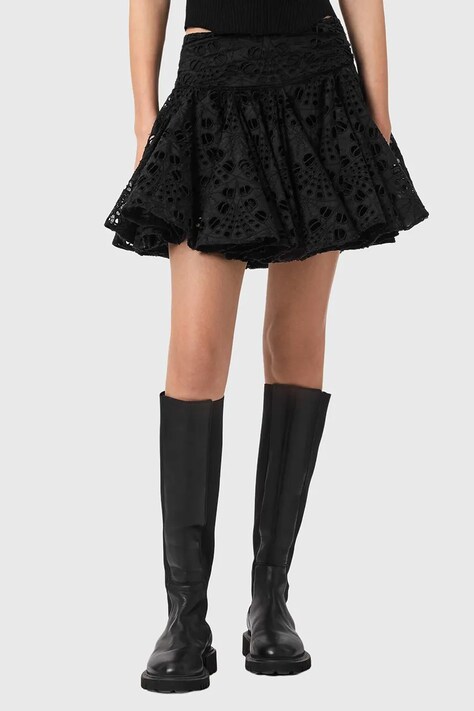 AllSaints spódnica DOTTY czarna W063RE