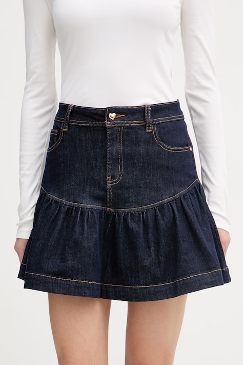 Gaudi spódnica jeansowa granatowa 611BD76001