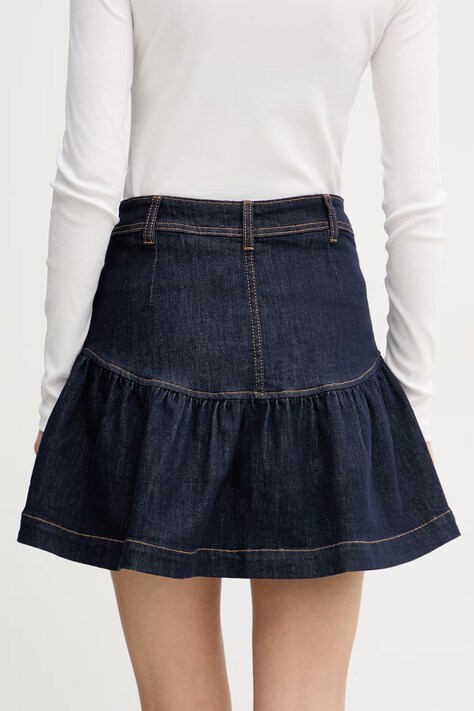 Gaudi spódnica jeansowa granatowa 611BD76001