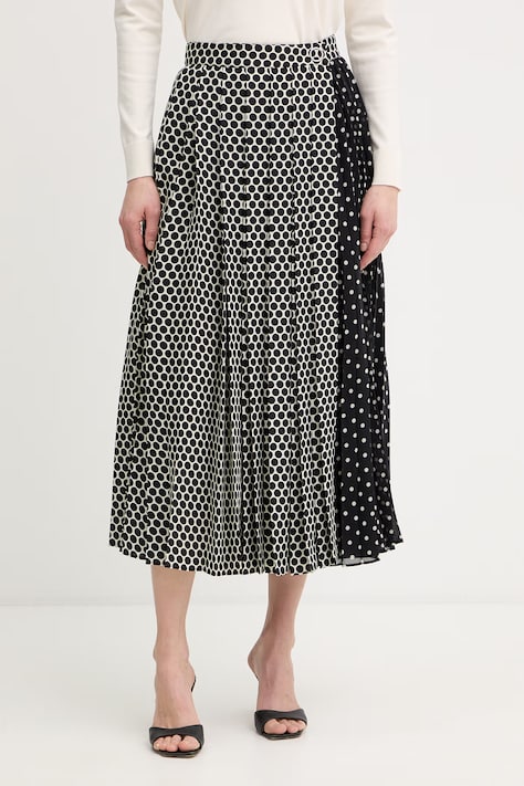 MAX&Co. spódnica MCORICAMO kolor czarny maxi rozkloszowana 2616101011200