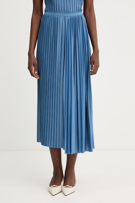 Φούστα MAX&Co. MCOPAGELLA χρώμα: μπλε, 2616771013200