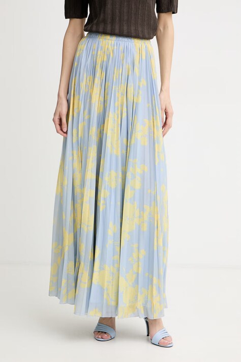 Max&Co. плиссированная юбка MCOELISIR голубая цветы 2616771014200