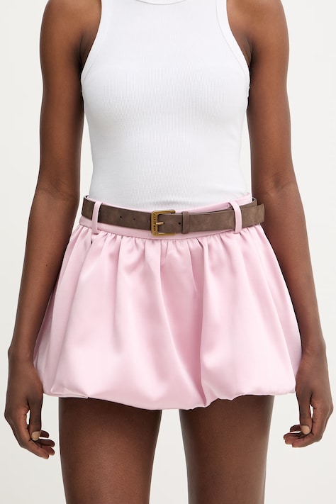 Miss Sixty spódnica kolor różowy mini rozkloszowana 6M1KJ06600