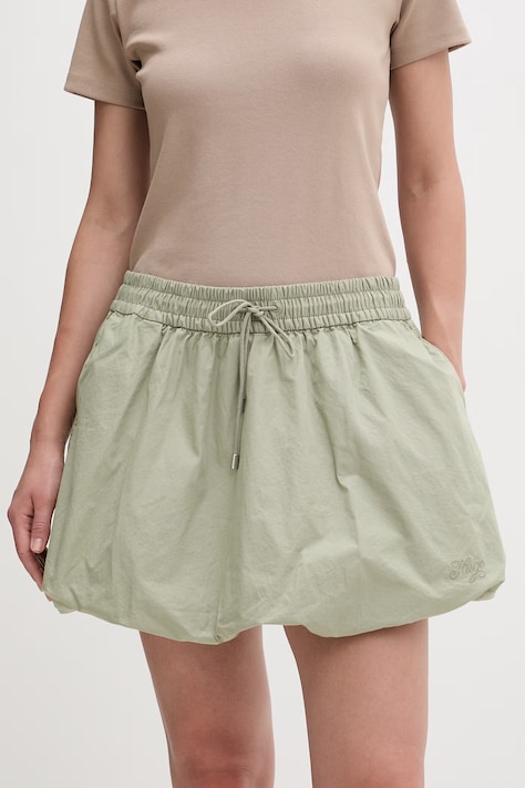 HUGO Blue gonna bomber in cotone Rababa-1-W_B verde liscio 50557280