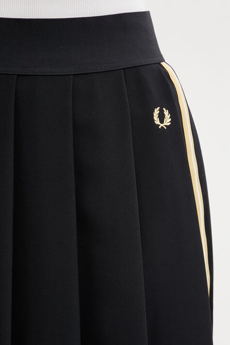 Fred Perry плісирована спідниця — SS26-SDD0J7, чорний — фото 4