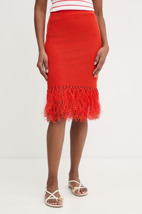 Karl Lagerfeld spódnica pomarańczowa B2W12001