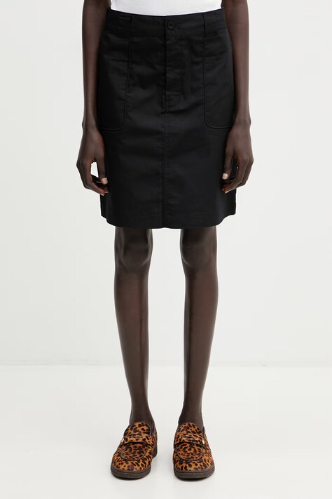 Carhartt WIP W' Postal Skirt spódnica trapezowa czarna gładka I036149.89XX