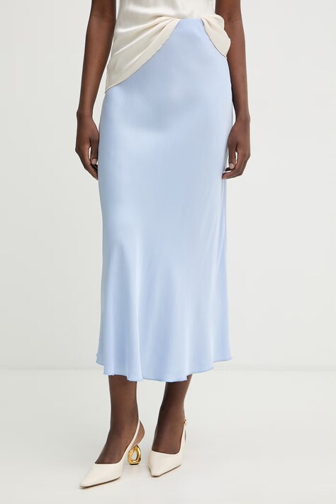 Haveone spódnica niebieska gładka GWG-Q006