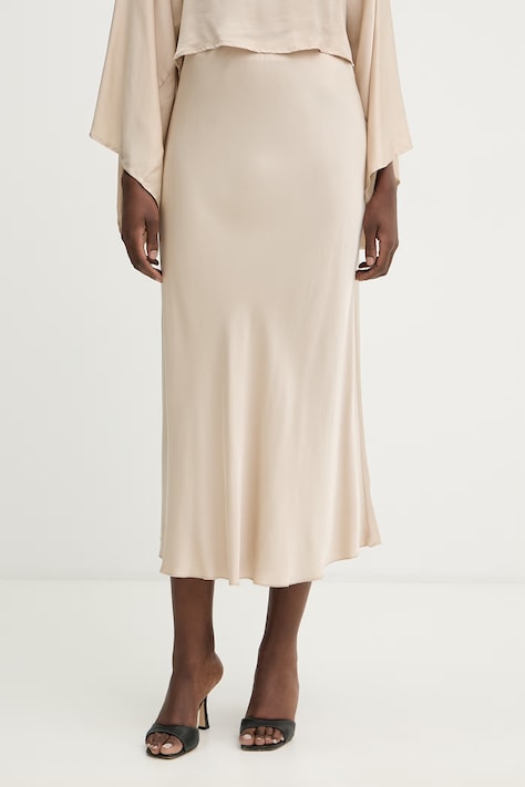 Haveone sukňa béžová hladká GWG-Q006