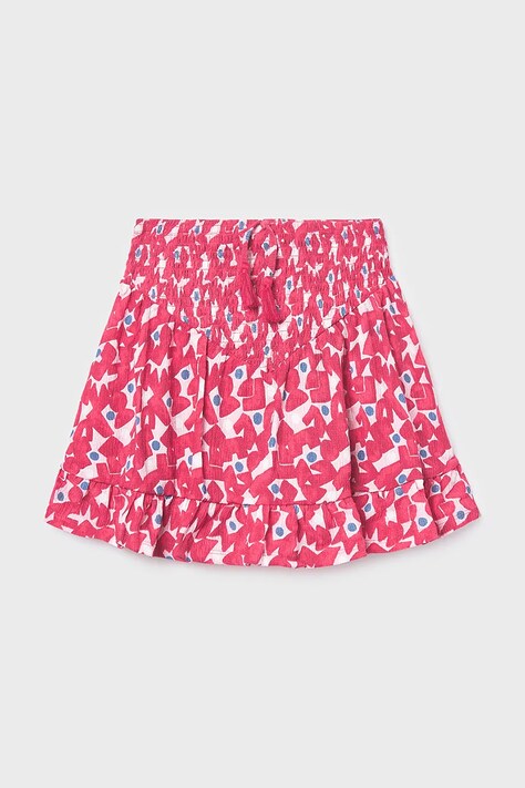 Mayoral spódnica dziecięca kolor różowy mini rozkloszowana 6901
