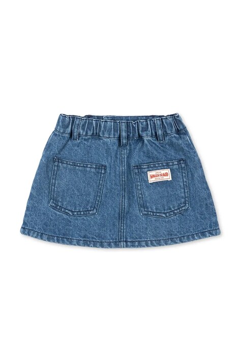 Konges Sløjd спідниця джинсова MAGOT SKIRT GOTS — SS26-SDG02G, темно-синій — фото 3