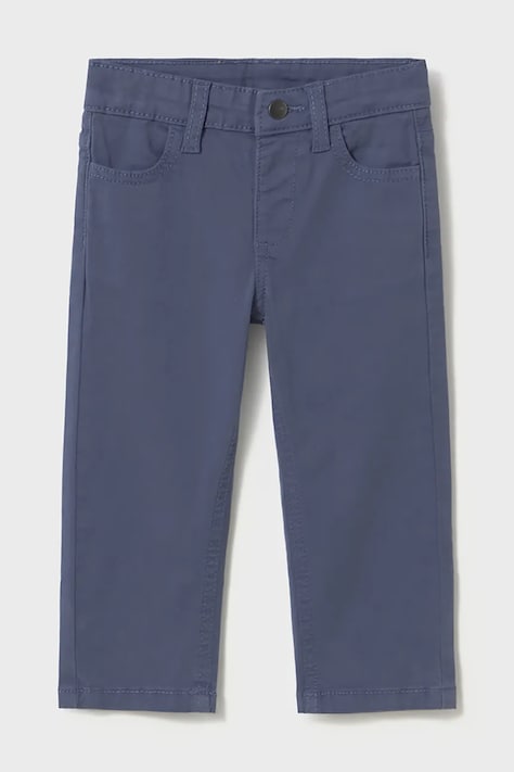 Штани для немовлят Mayoral колір синій однотонні 549