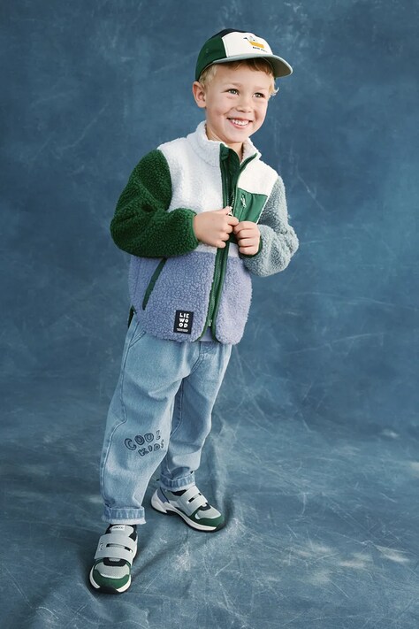 Liewood jeansy dziecięce Borris Placement Denim Pants LW20640