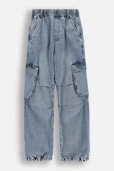 Coccodrillo jeansy jogger dziecięce niebieskie COLLECTION JEANS GIRL