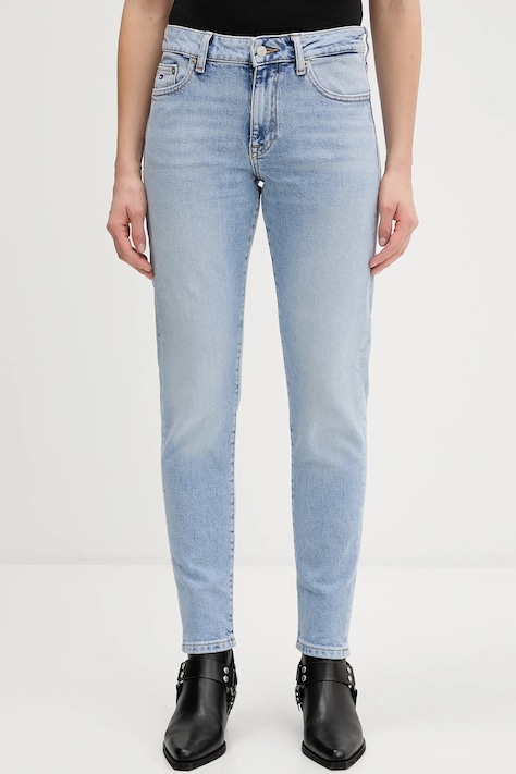 Τζιν παντελόνι Tommy Jeans χρώμα: μπλε, DW0DW22429