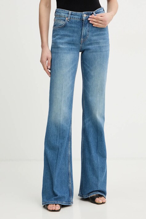 BOSS Orange jeansy C SOFT BOOTCUT LR damskie high waist 50552493