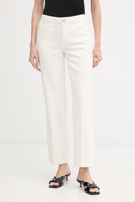 Marciano by Guess jeansy straight damskie VICTORY beżowe G6GA03 D0946