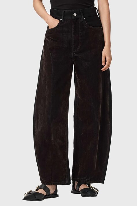 AllSaints jeansy damskie high waist W073ED
