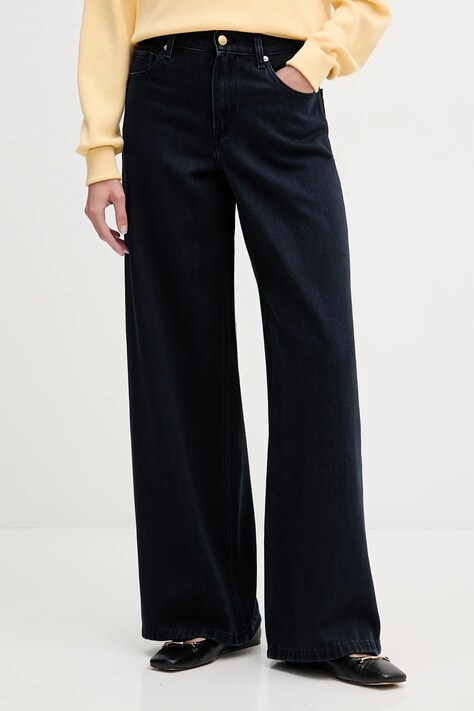 Tommy Hilfiger jeansy damskie kolor granatowy WW0WW47680