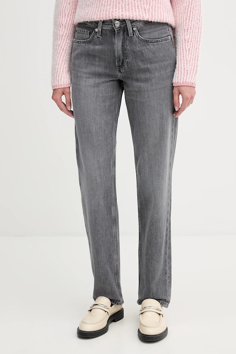 Džíny Tommy Hilfiger dámské, high waist, WW0WW47706