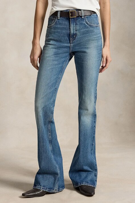 Polo Ralph Lauren jeansy damskie high waist 211969373