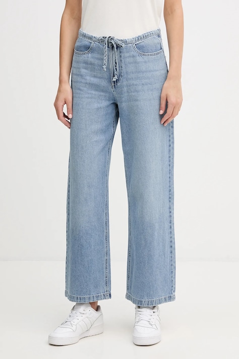 Dkny jeansy damskie kolor niebieski DJ6G4184